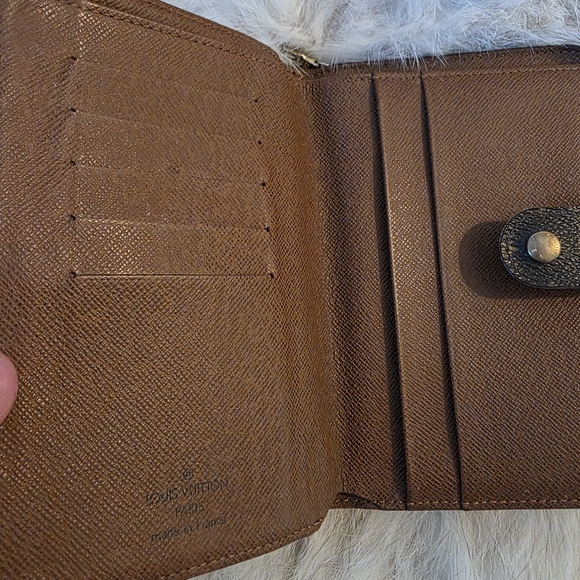 Louis Vuitton Dark Brown Monogram Crossbody Bag & Wallet - Picture 10 of 11